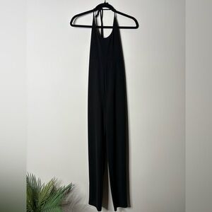 Michael Costello Women’s Black Jumpsuit Halter
